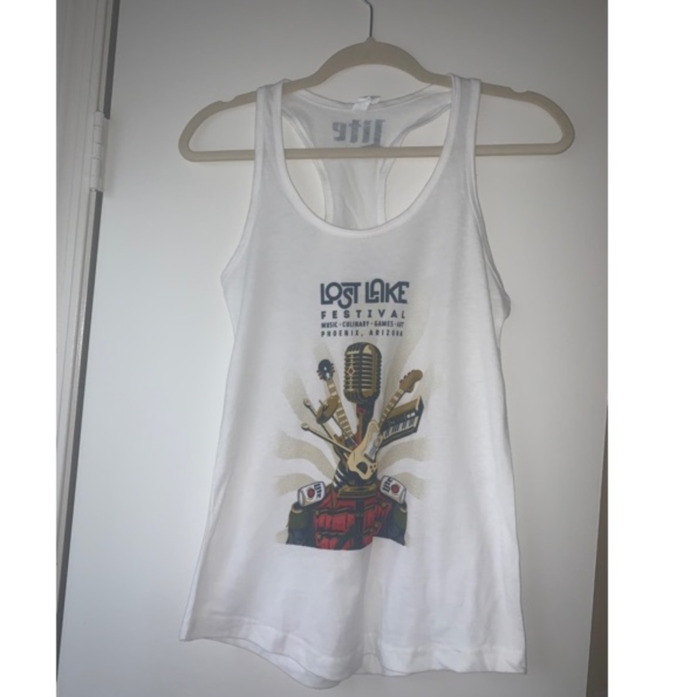 Lost Lake festival white tshirt